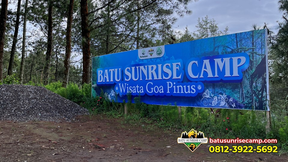 Area tenda Batu Sunrise Camp