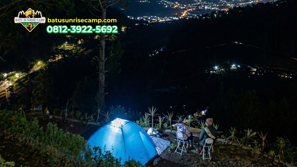 Fasilitas camping Batu Sunrise Camp