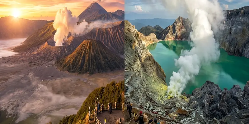 Waktu Terbaik Kunjungi Kawah Ijen dan Bromo, Ini Tipsnya