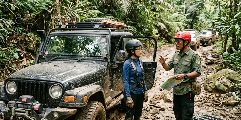 Tips Keselamatan Berkendara Offroad bagi Pemula