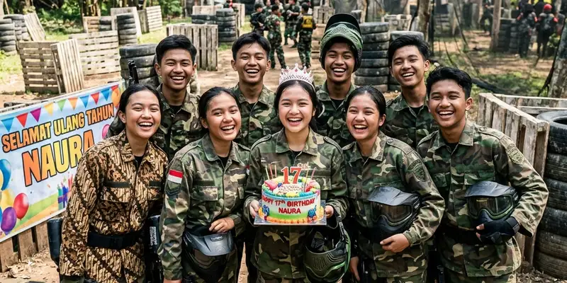 Paintball Ulang Tahun: Ide Seru untuk Rayakan Hari Spesial Remaja