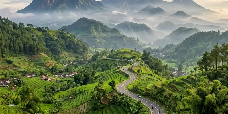 Instruktur profesional memberikan arahan keselamatan kepada pelajar sebelum kegiatan rafting
