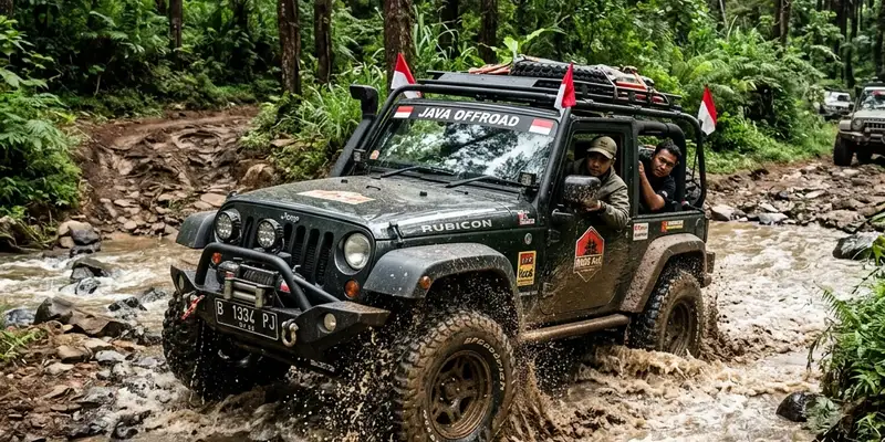 Offroad Motor: Wisata Motor Trail untuk Peserta Solo